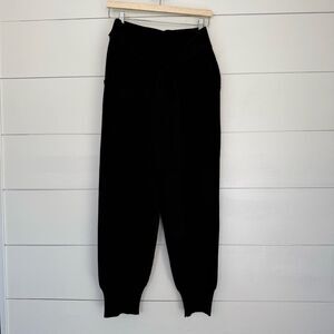 Vici Women’s Large Black Tie Front Dress Jogger Pants